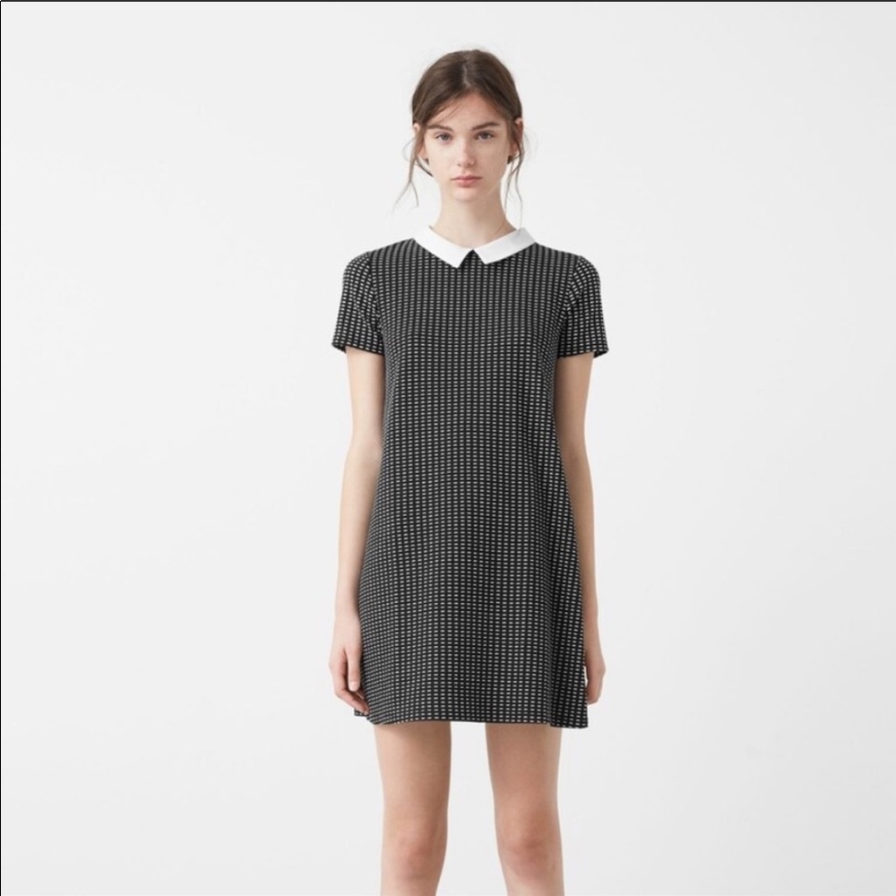 Mango collared dress